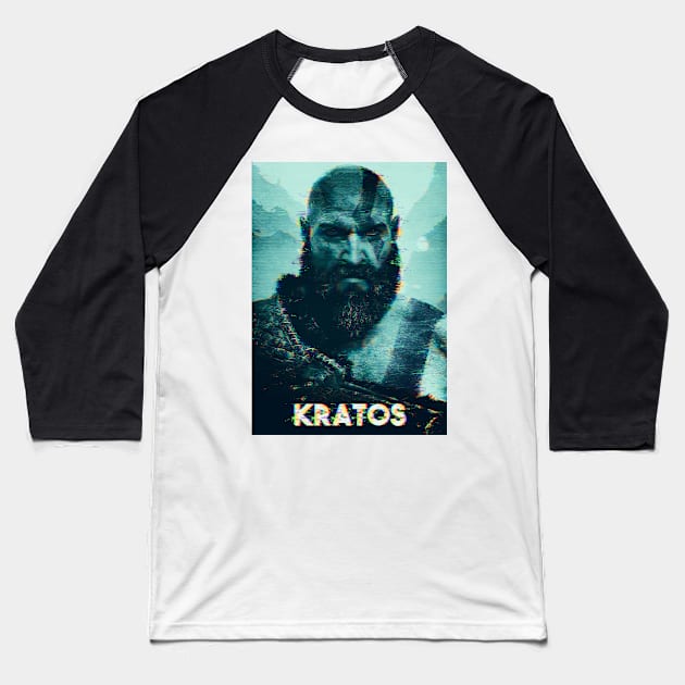 Kratos Baseball T-Shirt by Durro